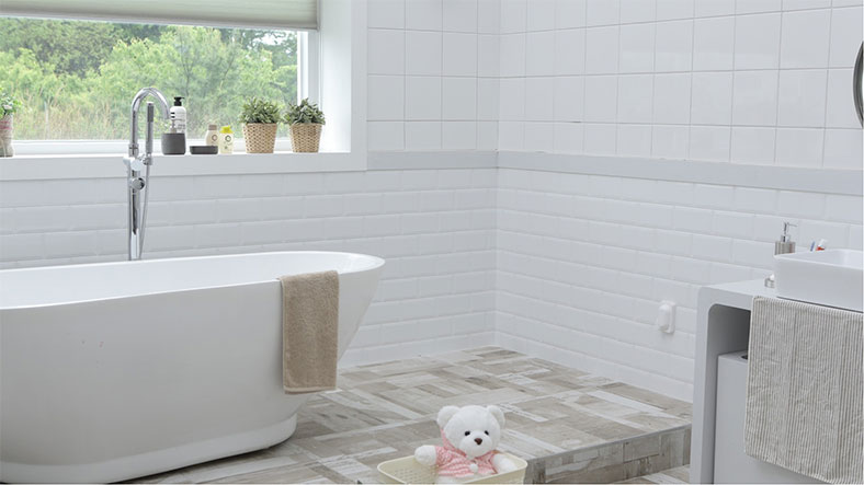 Pintar azulejos de baño