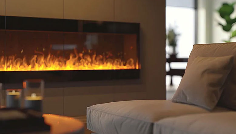 Chimenea de leña vs chimenea electrica