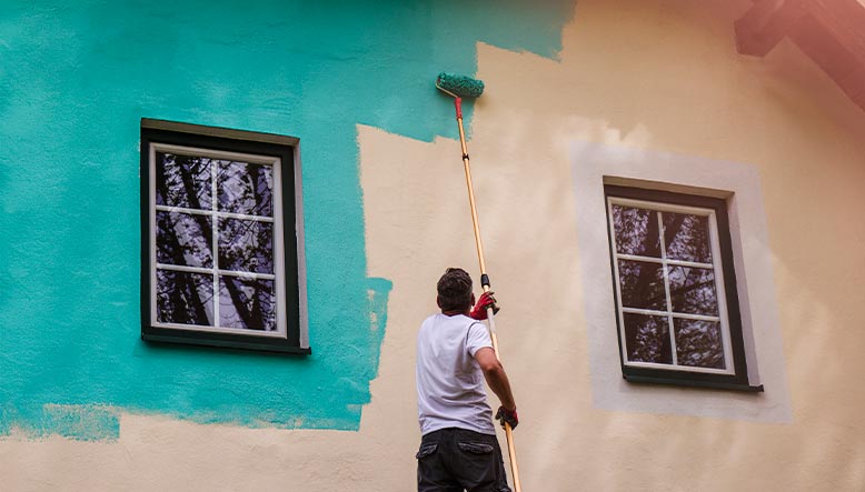 Pintura para exterior