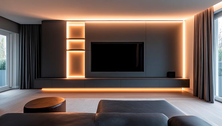 Luz indirecta leds