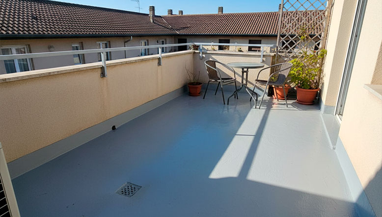 terraza terminada
